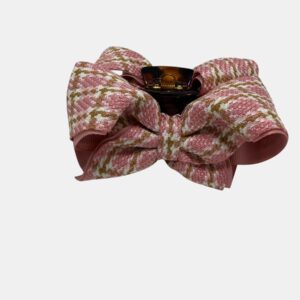 PIRANHA COM TONS ROSA E FIO DOURADO