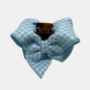 PIRANHA XADREZ AZUL COM BRANCO