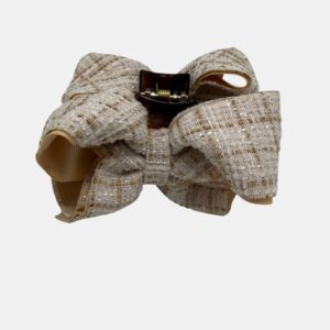 PIRANHA  BEGE COM FIOS DOURADOS