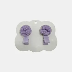 PRESILHA COM UM POMPOM BEBÊ