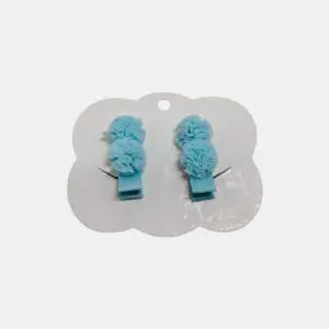 PRESILHA DOIS POMPOMS