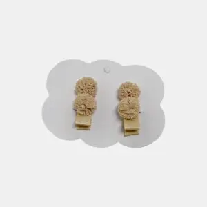 PRESILHA DOIS POMPOMS