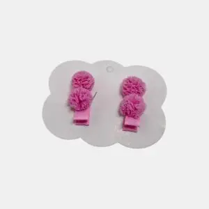 PRESILHA DOIS POMPOMS