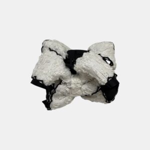 PIRANHA BRANCA COM PRETO