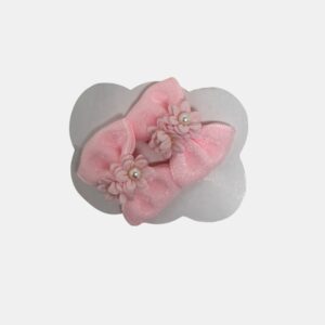 PAR DE LAÇO COM FLORZINHA